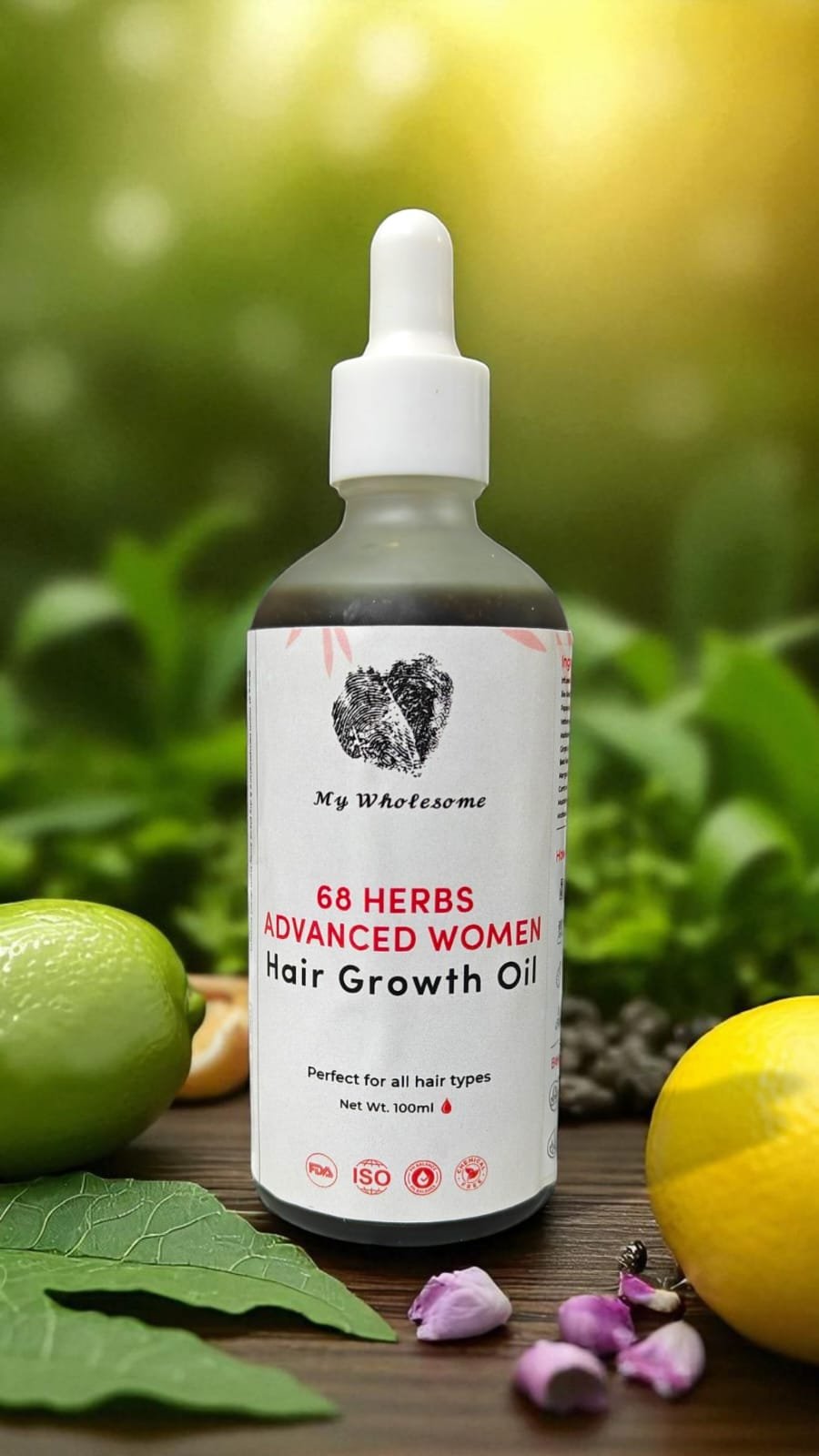 68 Herbs Advanced Women Hair Growth Oil (100ml)