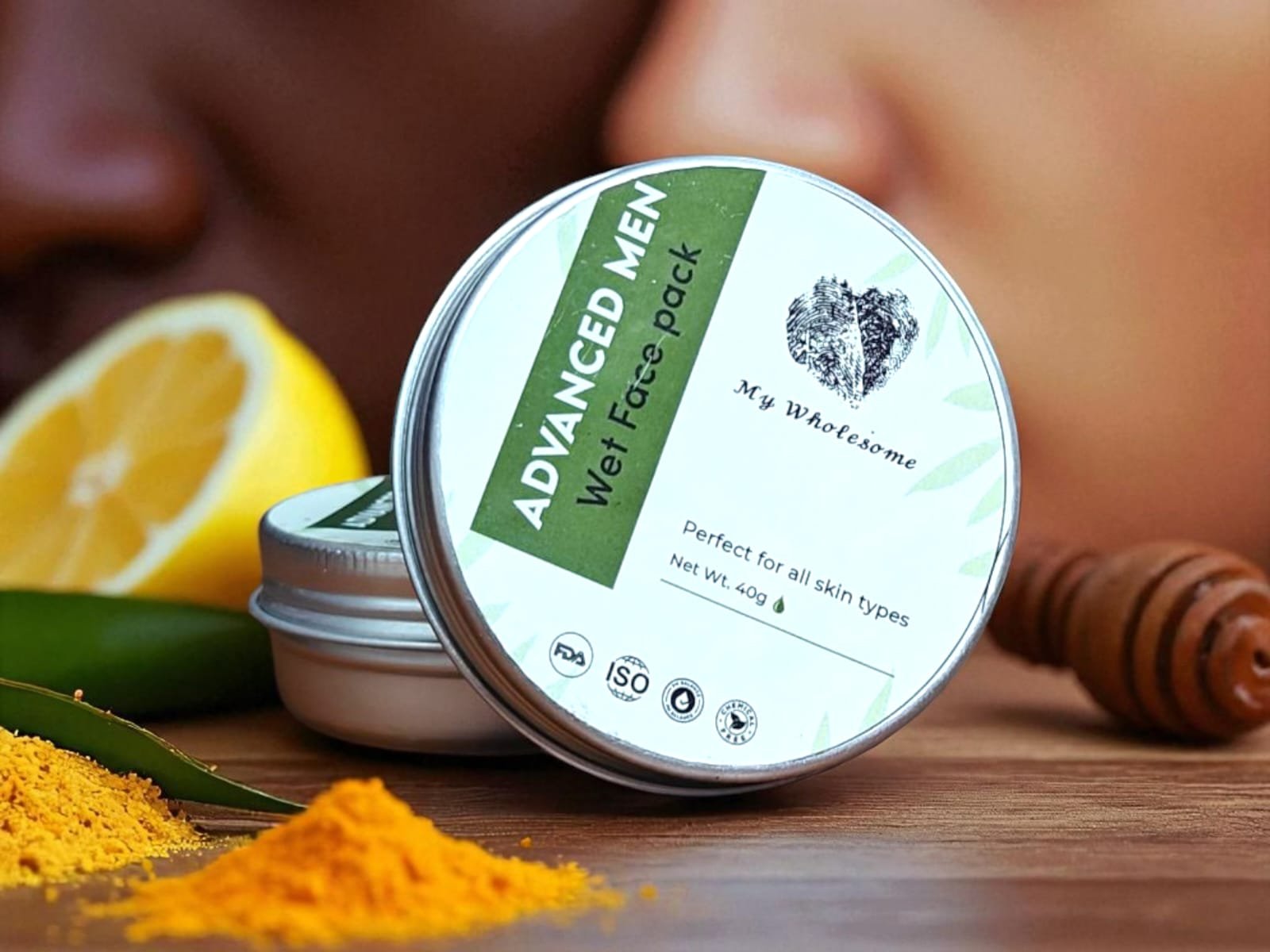 Advanced Men Wet Face Pack (40g)