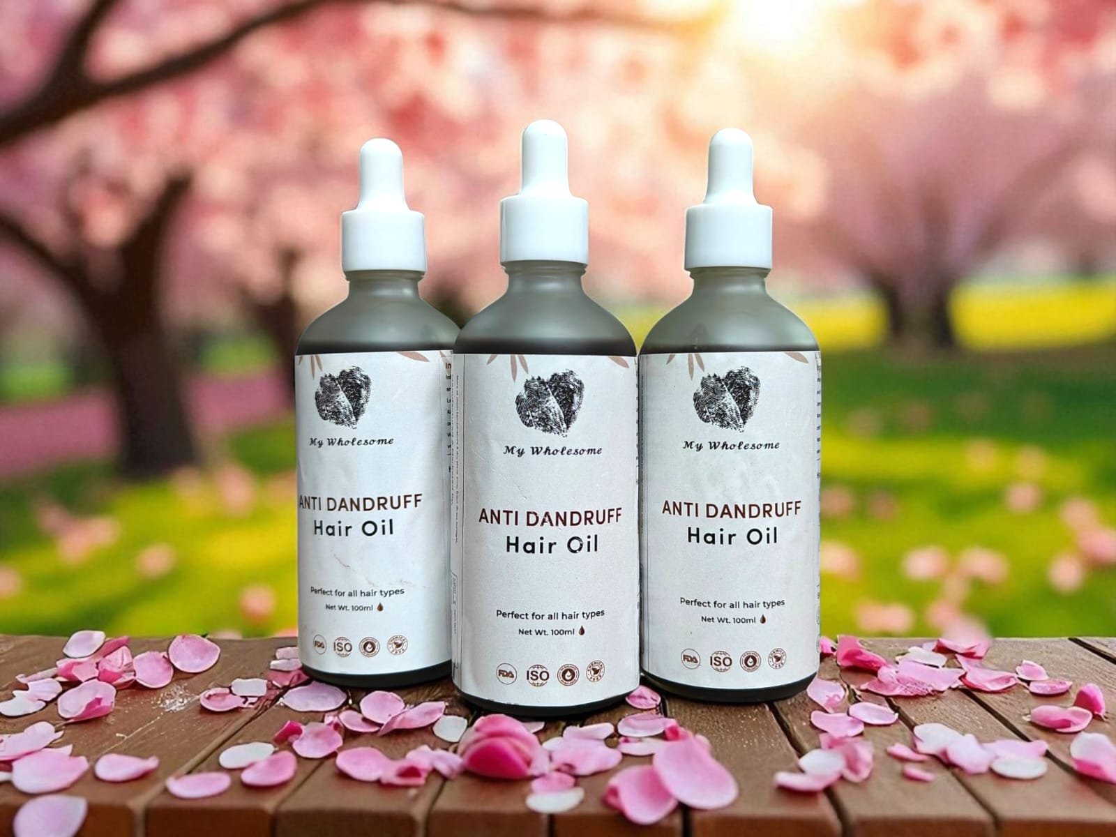 Anti-Dandruff Hair Oil (100ml)