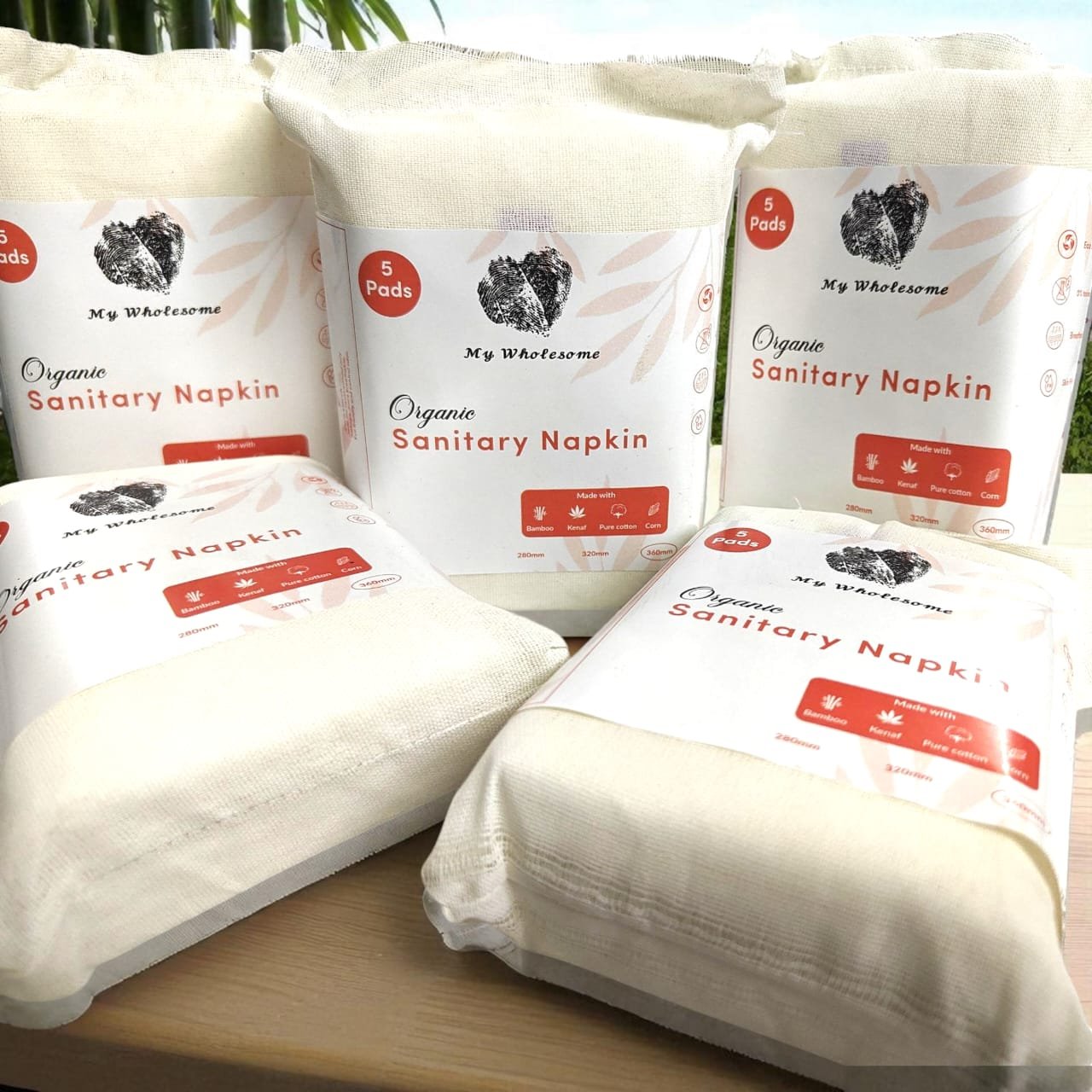 Organic Sanitary Napkin M (220mm)